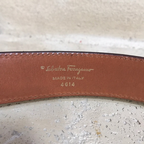 Salvatore Ferragamo Skin Leather belt 115 / 46